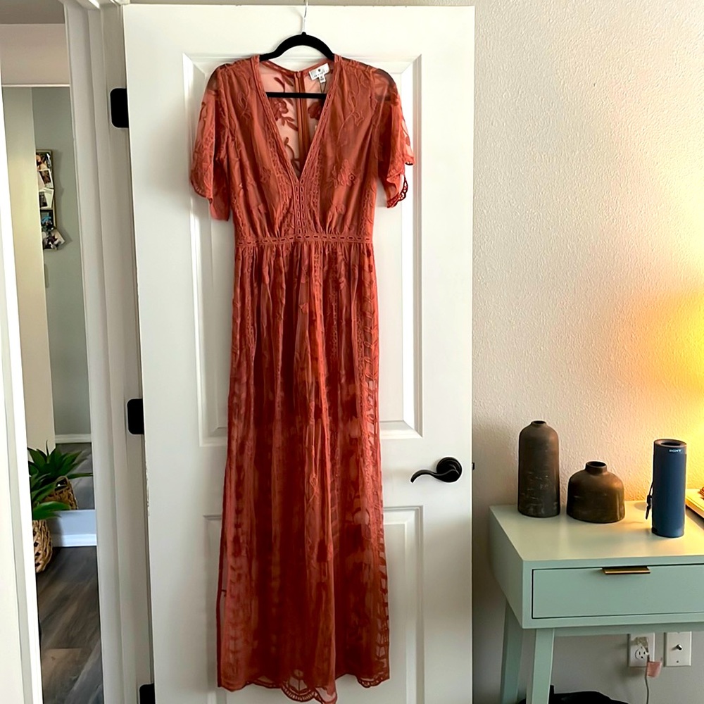 Dress with romper style underneath.